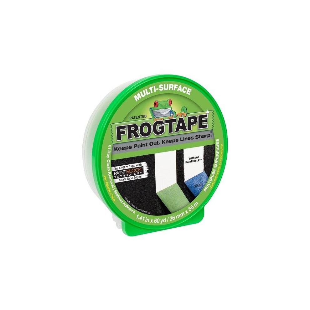 Frogtape 1.41 In X 60 Yd Green Multi-Surface Painting Tape 075353060445