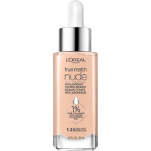 L'Oreal Paris True Match Nude Hyaluronic Tinted Serum Foundation med 1% Hyaluronsyre Rosy Light 1-2,5 1 fl. oz.