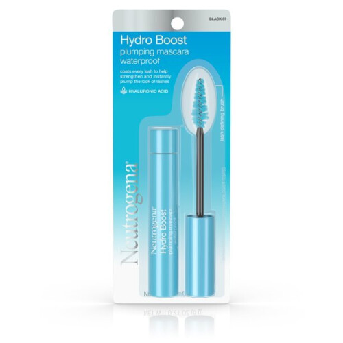 Neutrogena Neutrogena Hydro Boost Waterproof Plumping Mascara, Black 07, 0.21 oz
