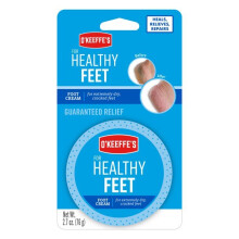 O'Keeffe's Healthy Feet Cream, 2.7 oz Jar for Extremely Dry, Cracked feet