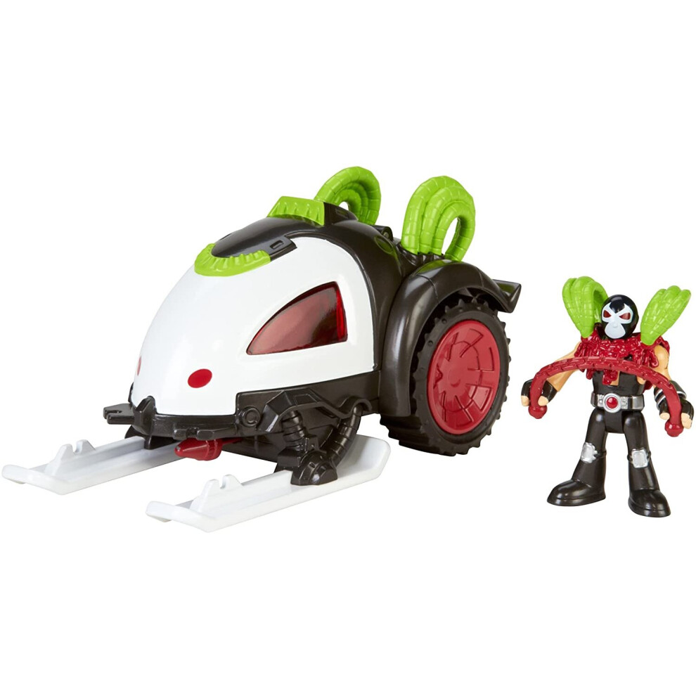 Disney Fisher-Price Imaginext Dc Super Friends, Bane & Battle Sled