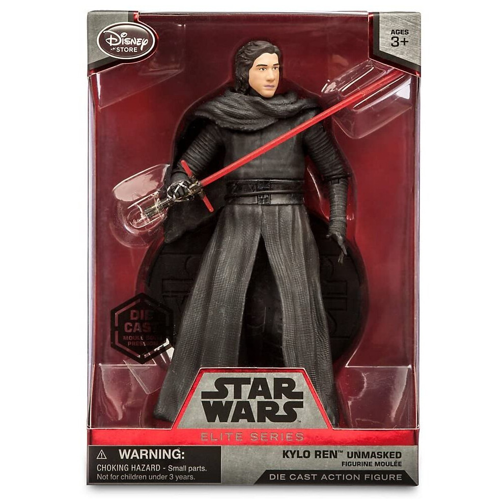 Official Disney Star Wars 6'' Elite Series Die-Cast Figures, Kylo Ren