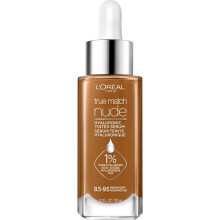 L'Oreal Paris True Match Hyaluronic Tinted Serum Foundation Makeup, 8.5-9.5 Medium Deep, 1 fl. oz