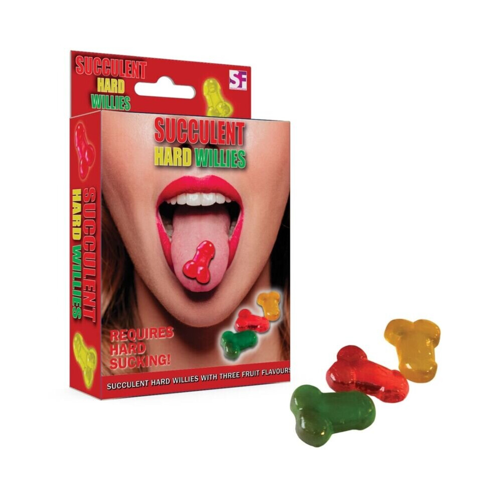 SPENCER AND FLEETWOOD SUCCULENT HARD WILLIES THREE FLAVOURS-image-OPC-P97SGPQ-NEW