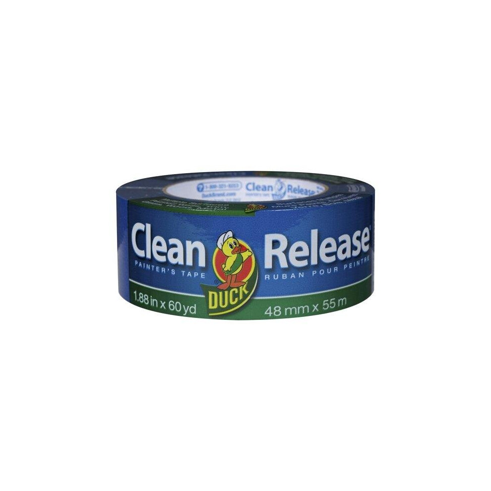 Duck Clean Release 1.88 In. X 60 Yd. Blue Painter's Tape 075353051306