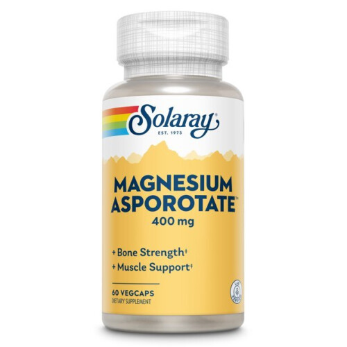 Solaray, Μαγνήσιο Ασποροτέιτ, 60 VegCaps (200 mg ανά Κάψουλα)