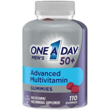One-A-Day, Hommes 50+, Multivitamine Avancée, 110 Gommes