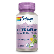 Estratto Vitale Solaray, Cucurbita Bitter, 500 mg, 60 VegCaps