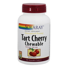 Solaray, Estratto Vitale, Ciliegia Naturale, Ciliegia Naturale, 90 Comprimati (500 mg per Comprimato)