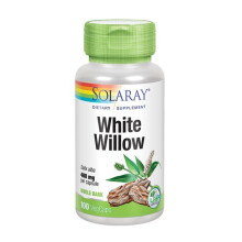 Solaray, Valkoinen Salpiili, 400 mg, 100 VegCaps