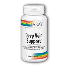 Solaray, Supporto per vene profonde, 60 VegCaps