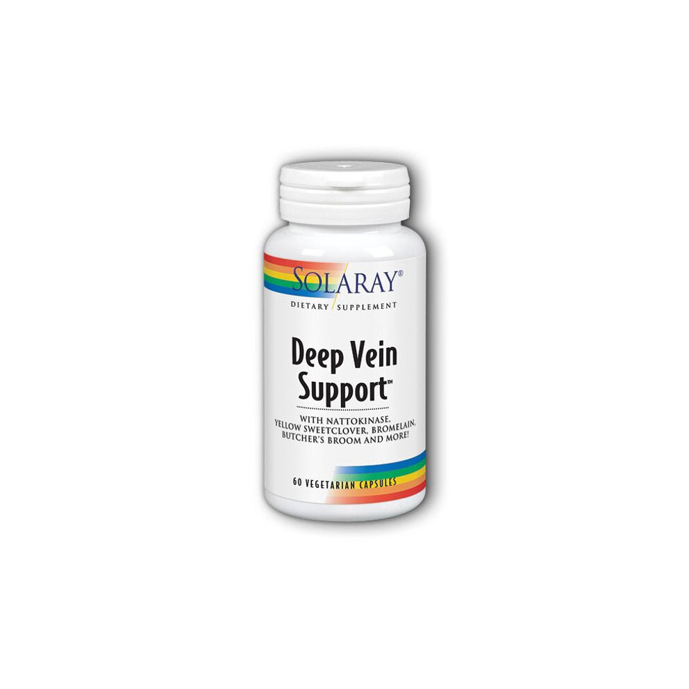 Solaray Deep Vein Support Capsules, 60 Ct