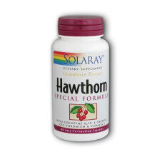 Solaray, Hawthorn Kardiovaskulární Smíšek s COQ10, 90 VegCaps