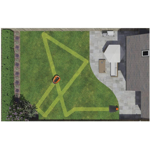 Flymo Flymo Easilife 800 Robot Lawn Mower upto 800m2 1