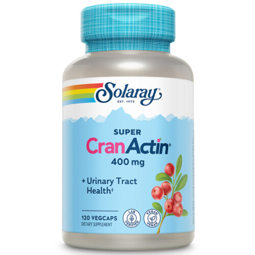 Σολαράι, Super CranActin με Βοηθητικό Μίγμα Φυτικών Υλικών, 400 mg, 120 Vegcaps