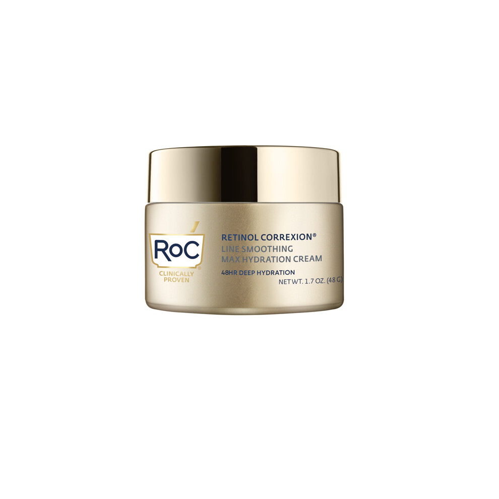 Photos - Cream / Lotion RoC Retinol Correxion Anti-Aging Retinol Face Cream with Hyaluronic Acid, 1.7 oz 