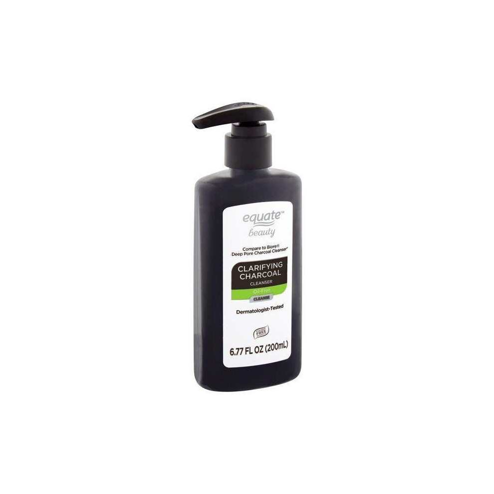 Equate Beauty Clarifying Charcoal Cleanser, 6.77 Fl Oz