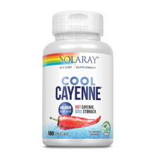 Solaray, Cool Cayenna, 180 VegCaps (300 mg per Capsula)