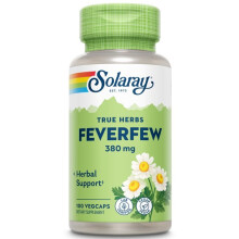 Solaray, Verduras Verdadeiras, Febre-Fevere, 380 mg, 100 VegCaps