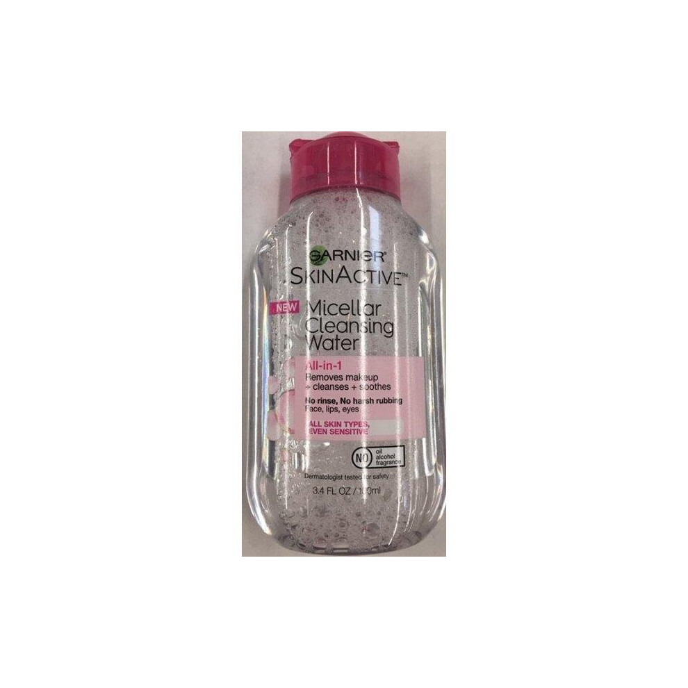Garnier Skinactive All-In-1 Micellar Facial Cleansing Water, 3.4 Fl. Oz.