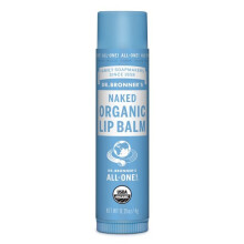 Dr. Bronner's Biologische Lippenbalsem-Naked-0.15 oz
