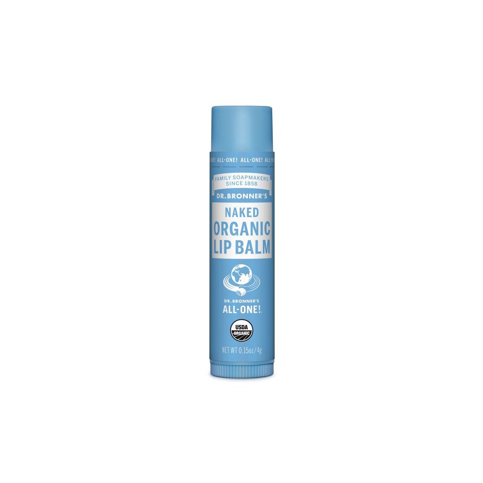 Dr. Bronner's Naked Organic Lip Balm .15oz