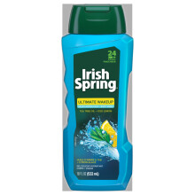 Irish Spring Ultimate Wake Up Tea Tree Ansikts- & Kroppstvål för Män, Fuktgivande Tvål - 18 Fl. Oz