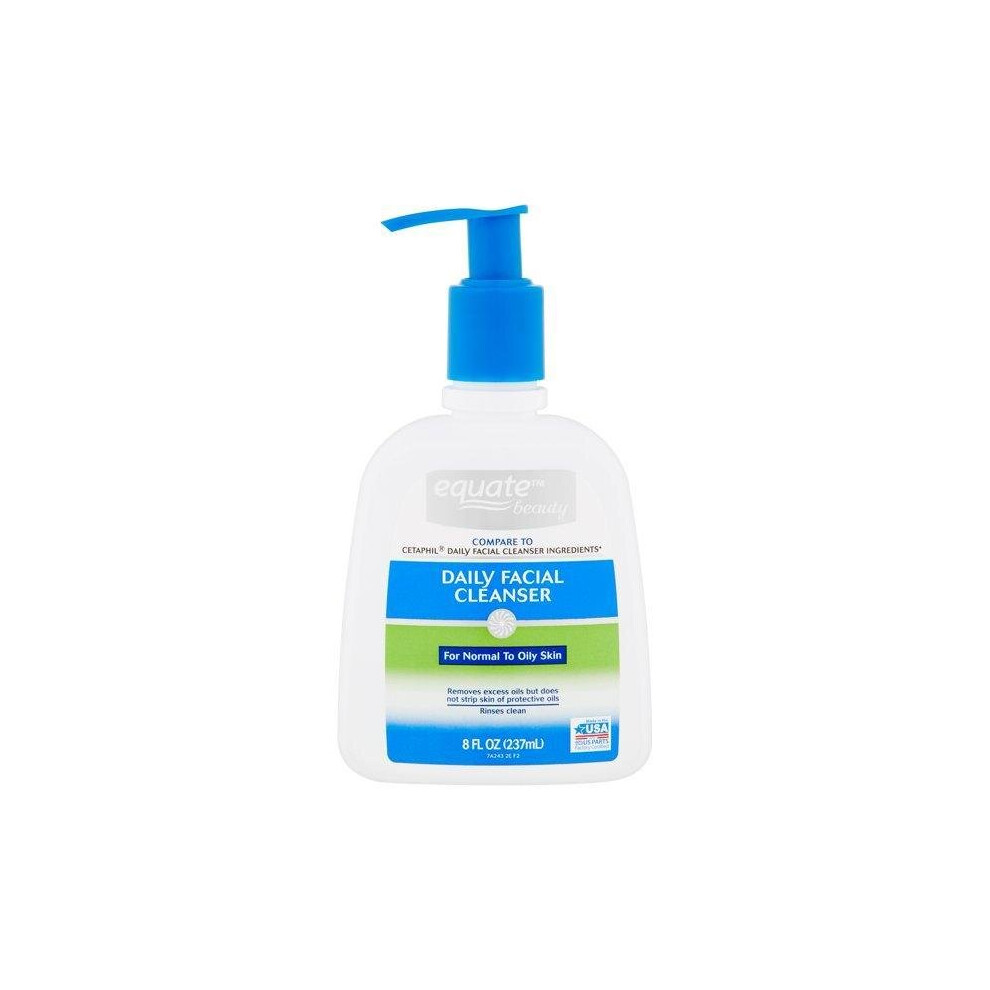 Equate Beauty Daily Facial Cleanser, 8 Fl Oz