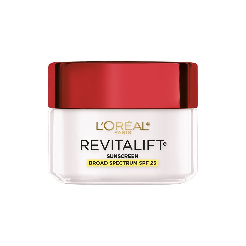 L'Oreal Paris Revitalift Anti-Wrinkle + Firming Day Moisturizer SPF 25, 1.7 oz