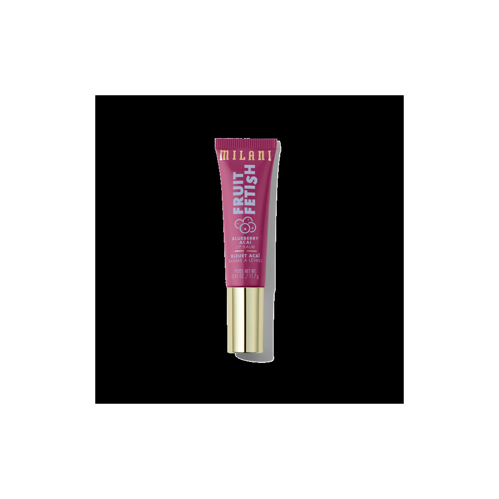 MILANI Fruit Fetish Lip Balm, Blueberry Acai