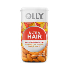 OLLY, Szőr, Multi-Benefits Blend, 30 Puhatestű