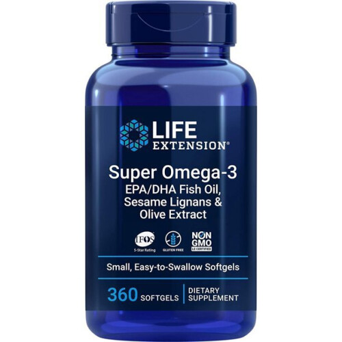 Life Extension Super Omega-3, 360 Softgels