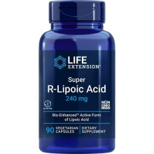 Life Extension Super R Lipoic Acid 240 mg, 90 Capsules
