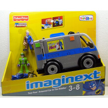 Fisher Price - DC Super Friends - Imaginext - Includes Two-Face Mini