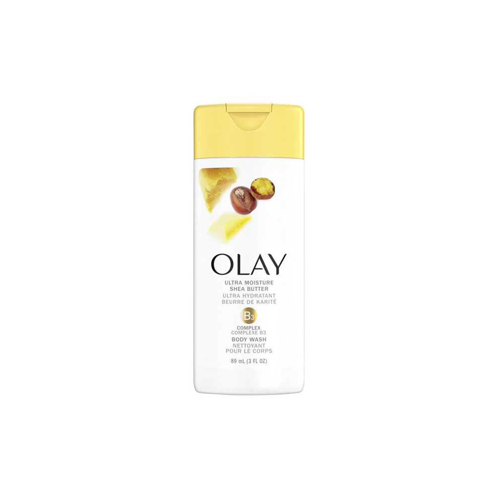 Olay Ultra Moisture Body Wash with Shea Butter, 3 fl. Oz.