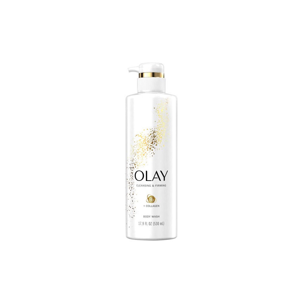 Olay Firming Body Wash for Women with Collagen, 17.9 fl Oz.