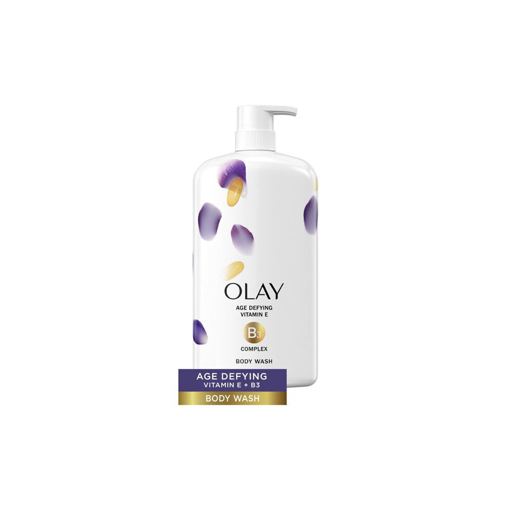 Olay Age Defying Body Wash with Vitamin E, 30 fl oz