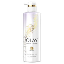 Olay Cleansing & Renewing Nighttime Body Wash, 17.9 fl Oz.