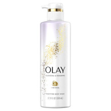 Olay Cleansing & Renewing Nighttime Body Wash, 17.9 fl Oz.