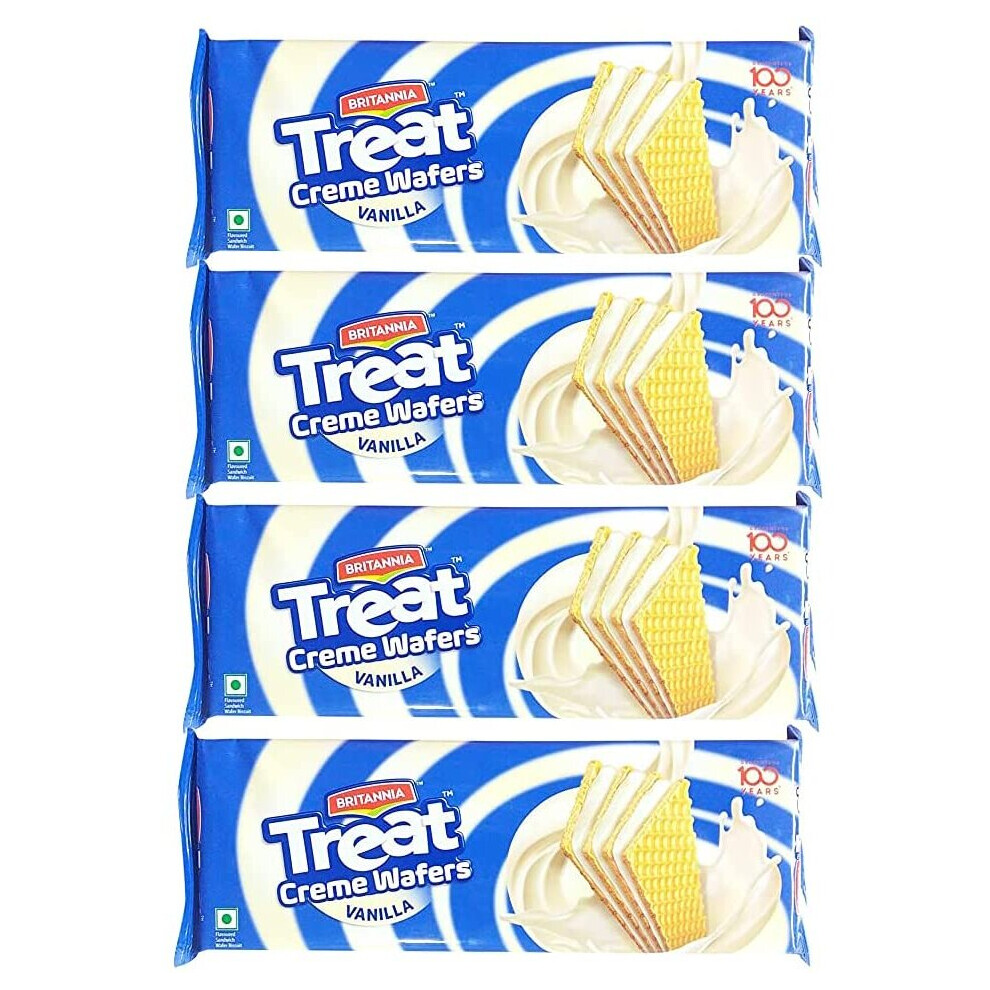 Britannia (Pack Of 4) Wafers Vanilla 150G