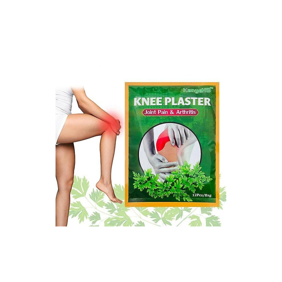 24pcs Pain Relief Patches Wormwood Knee Plaster Rheumatoid Arthritis Massage Sticker