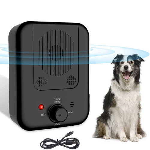 Ultrasonic Pet Dog Anti Barking Device Bark Stop Repeller Safe Control