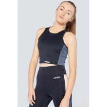 (M (UK12-14)) adidas Womens Enhanced Motion Bra Top Blue EH6474
