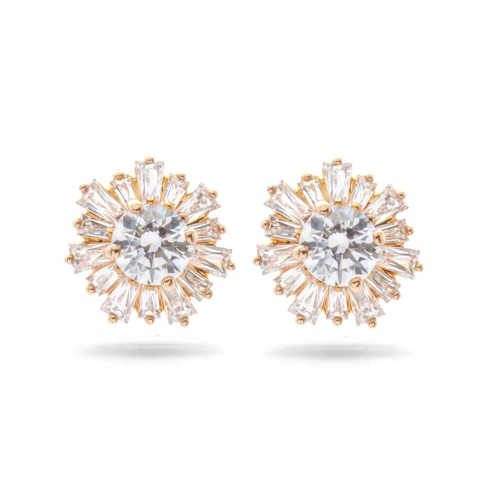 Swarovski Sunshine Rose Gold Earrings