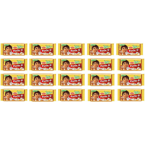 (Pack of 20) Parle-G 79.9g Original Glucose Biscuits