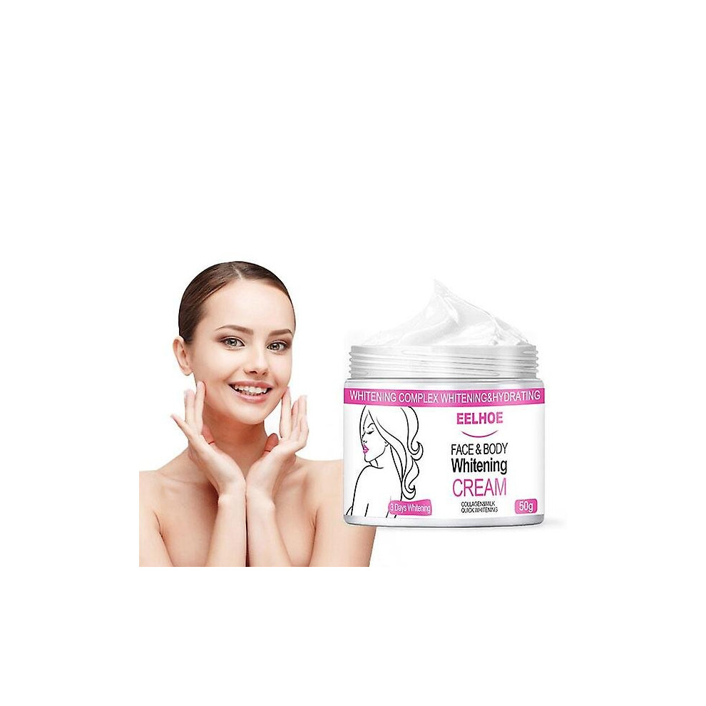 (2 Pack) Face And Body Whitening Cream Body Lightening Dark Skin Bleaching Cream Beauty Skin Care