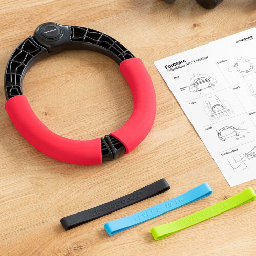 Adjustable Arm Exerciser with Resistance and Exercise Guide Forcearc InnovaGoods 2