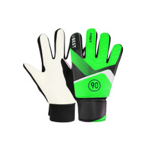 (Green, 6) Kids Boys Football Goalkeeper Goalie Gloves Finger Saver Gloves Hand Protection