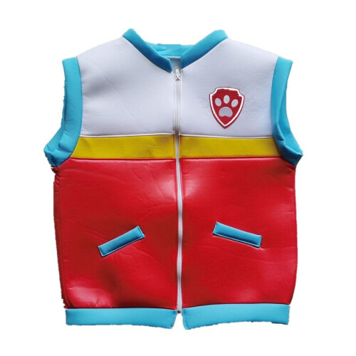 (S(110-125cm)) PAW Patrol Ryder Captain's Vest Kids Cosplay Costume Boys Girls Gift