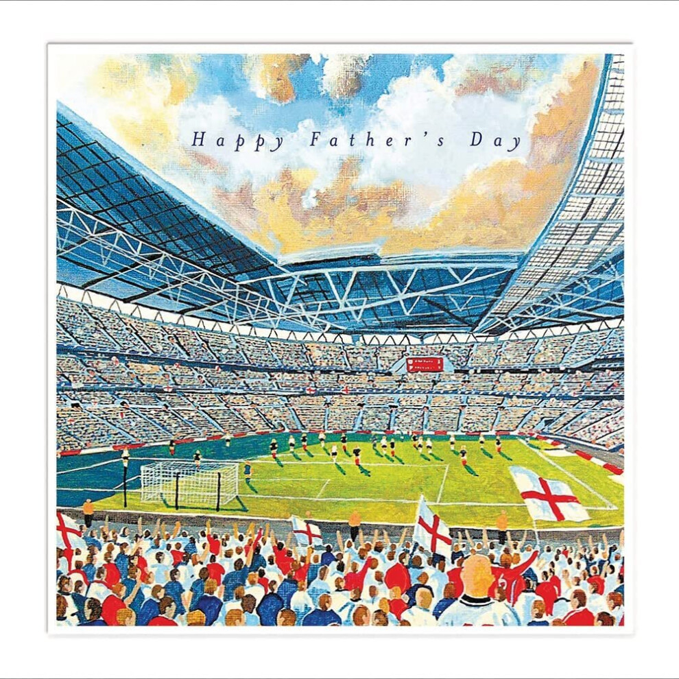 England Football Match Happy Father's Day Greeting Card Fathers Day Cards